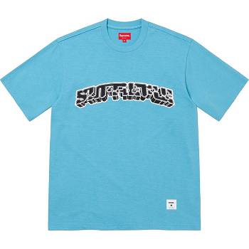 Suéteres Supreme Block Arc S/S Top Azules | Supreme 298MA